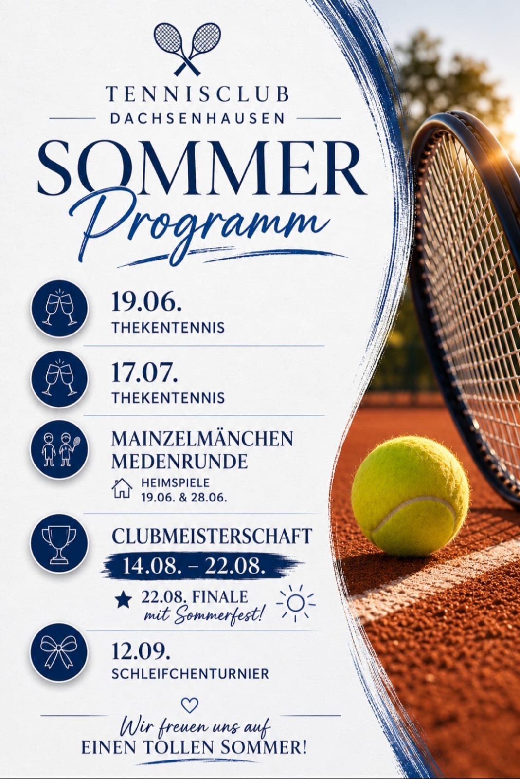 Sommerfahrplan ’26